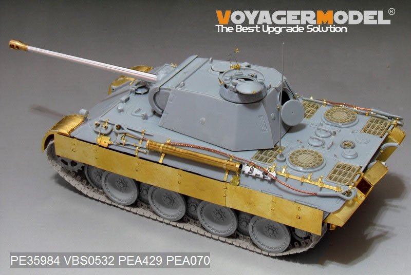 Voyager Model PE35984 WWII German Panther A Tank Early version Basic For TAKOM 2097 1/35 – imagen 4