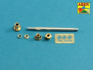 Aber 35L-059n German StuK.40 L/48 7.5 cm Barrel with middle muzzle brake for Stug.III, Ausf G - middle model (1/35)