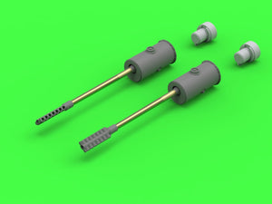 Master GM-35-058 Flakpanzer IV &amp;amp; V &amp;amp; 38(t) Kugelblitz - MK103 (30mm) gun barrels with resin mounts (for Dragon, Takom, Border models) 1/35 – image 4