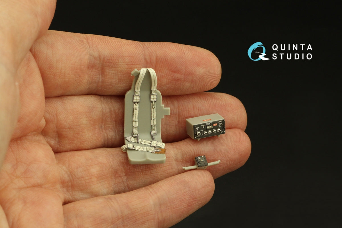 Quinta Studio QD32178 TBM-3 Avenger 3D-Printed colored Interior on decal paper (Trumpeter) 1/32 – image 9