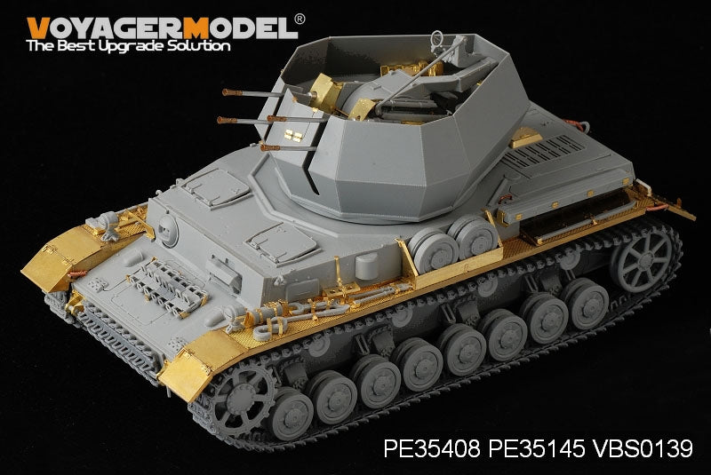 Voyager Model PE35408 WWII German Panzer IV ausf G 20mm Flakpanzer IV &amp;quot;Wirbelwind&amp;quot; For DRAGON 6342 1/35 – Bild 2