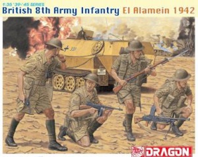 Dragon 6390 British 8th Army, El Alamein 1942 (1/35)