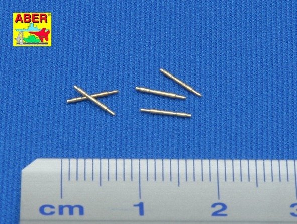 Aber 72L-33 Set of 5 Barrels for German Tank MG 34 machine guns 1/72 – Bild 2