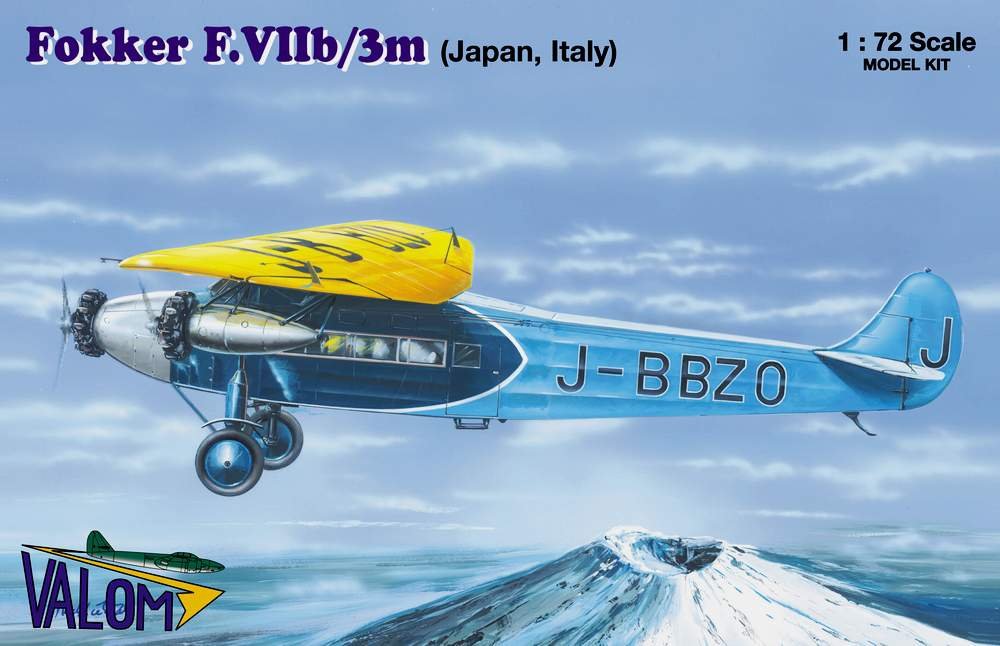 Valom 72071 Fokker F.VIIb/3m (Japan, Italy) 1/72