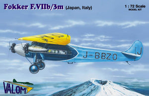 Valom 72071 Fokker F.VIIb/3m (Japan, Italy) 1/72