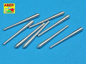 Aber 350L-30 Set of 8 pcs 381mm (15in) L42 Mk.I long barrels for Hood, Repulse, Queen Elisabeth, Vanguard 1/350