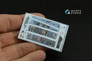 Quinta Studio QDS-32088 Su-27 3D-Printed &amp;amp; colored Interior on decal paper (Trumpeter) (small version) 1/32 – Bild 5