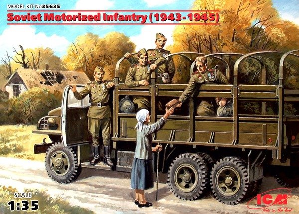 ICM 35635 Soviet Motorized Infantry (1943-1945) 1/35
