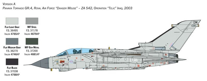Italeri 2513 TORNADO GR. 4 1/32 – Bild 12