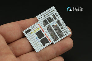Quinta Studio QD48323 A-10C 3D-Printed &amp;amp; colored Interior on decal paper (Academy) 1/48 – obrázek 4