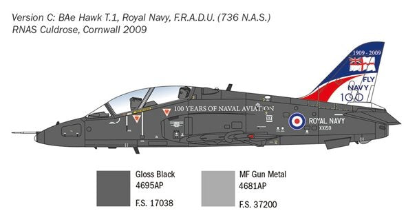 Italeri 2813 Hawk T Mk. I 1/48 – obrázek 6