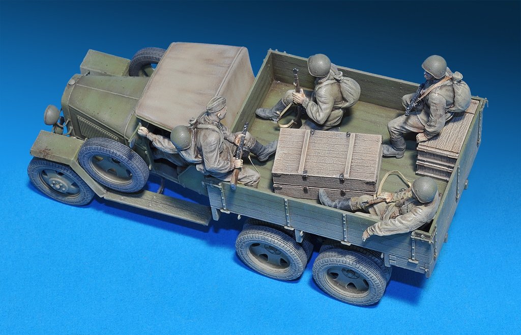 MiniArt 35173 GAZ-AAA Mod. 1941. SOVIET CARGO TRUCK 1/35 – Bild 7