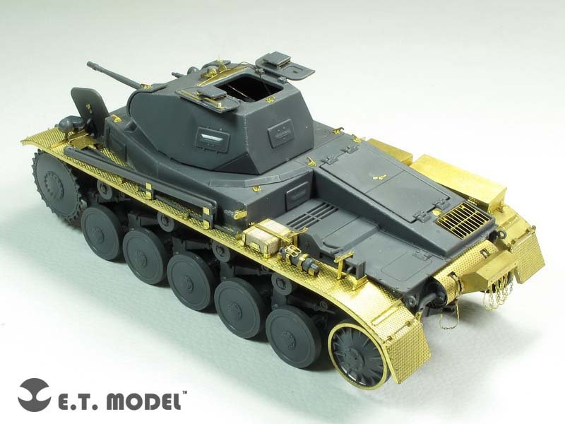 ET Model E35-186 WWII German Pz.Kpfw.II Ausf.A/B/C Fenders (For TAMIYA 35292) (1/35) – image 4