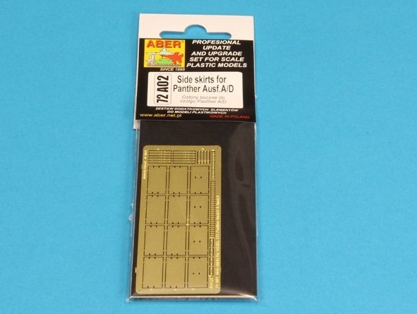 Aber 72A02 Side skirts for Panther A/D 1/72 – imagen 4