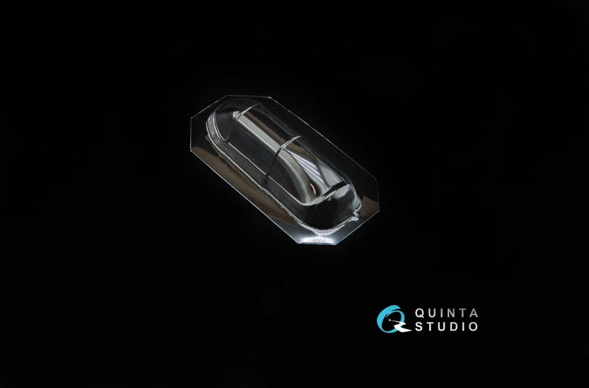 Quinta Studio QC48001-S Yak-3 vacuformed clear canopy 1 pcs (for 4814 Zvezda kit) 1/48 – image 3