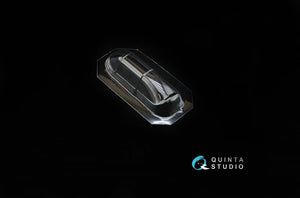 Quinta Studio QC48001-S Yak-3 vacuformed clear canopy 1 pcs (for 4814 Zvezda kit) 1/48 – image 3