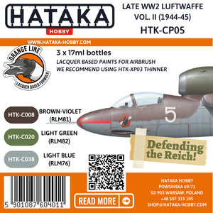 Hataka Hobby HTK-CP05 Late WW2 Luftwaffe vol. II (1944-45) – obrázek 2