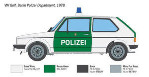 Italeri 3666 VW Golf Polizei 1/24 – image 4