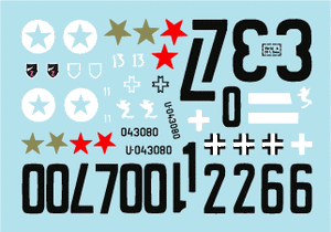 Star Decals 35-C1039 Axis/Eastern European StuG III (1) 1/35 – immagine 3