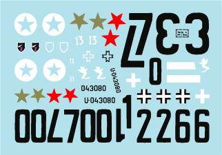 Star Decals 35-C1039 Axis/Eastern European StuG III (1) 1/35 – immagine 3