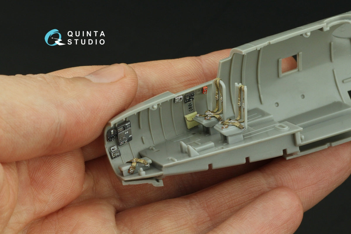 Quinta Studio QD72176 B-26B Marauder 3D-Printed &amp;amp; colored Interior on decal paper (Hasegawa/ Eduard/ Hobby2000) 1/72 – Bild 9