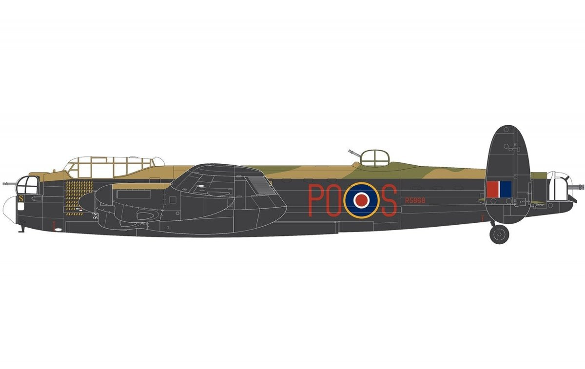Airfix 08013A Avro Lancaster BI(FE)/B.III 1/72 – immagine 4