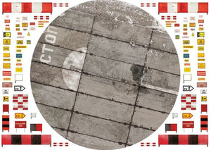 Uschi 3036 Display diorama Russian PAG-Type Taxiway and Tarmac, Circular, BLAST WALL EDITION 1/72 – image 3