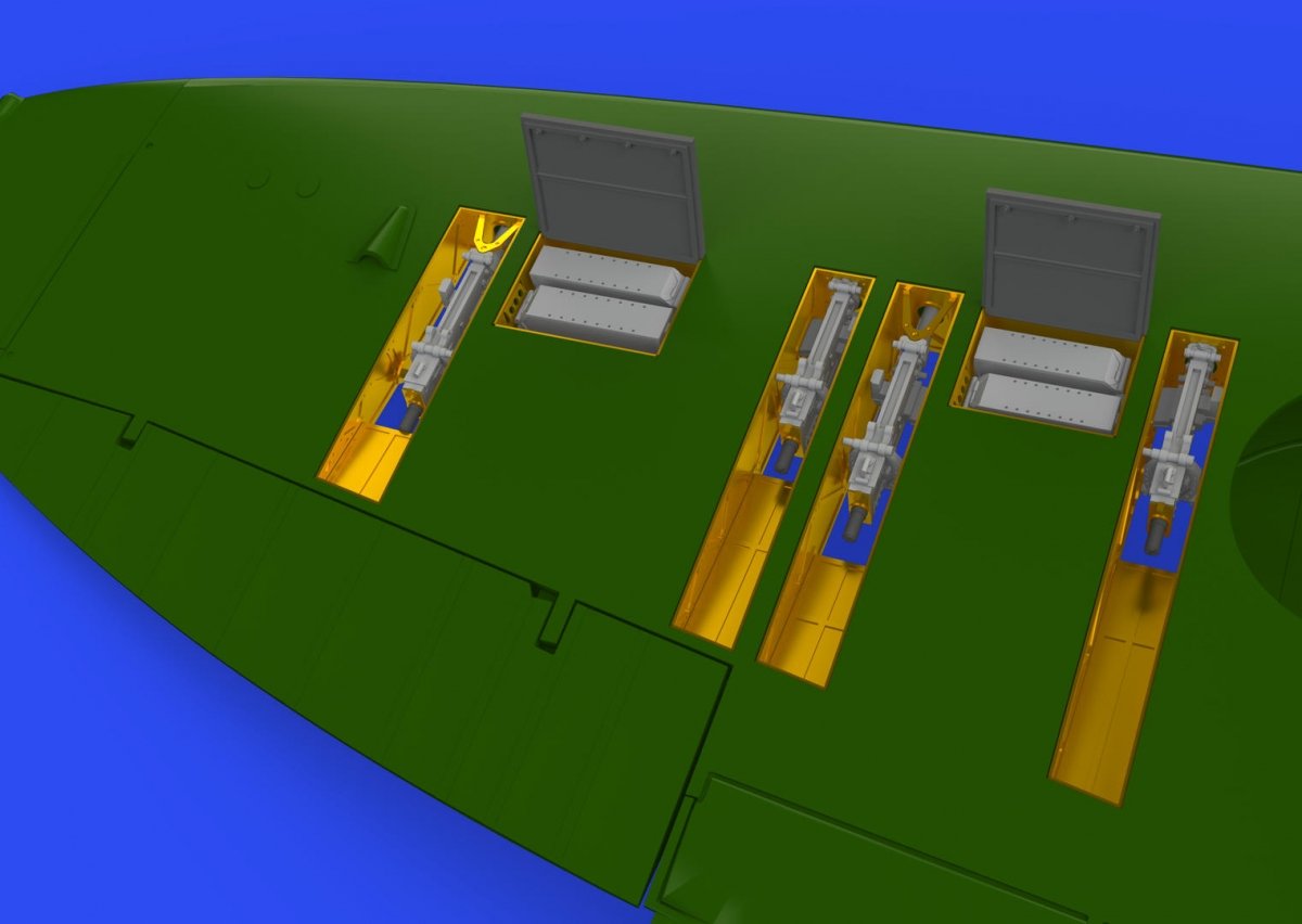 Eduard 648610 Spitfire Mk. IIa gun bays for Eduard 1/48 – Bild 2