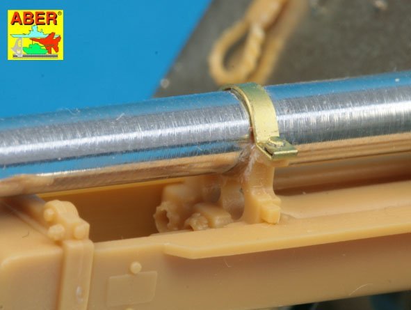Aber 35L-113 Barrel for British 17pdr Anti-Tank Gun Mk.I with ball-shaped muzzle brake 1/35 – Bild 7