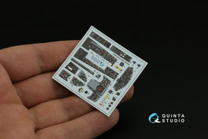 Quinta Studio QDS-32180 F-104S 3D-Printed colored Interior on decal paper (Italeri) (small version) 1/32 – image 4