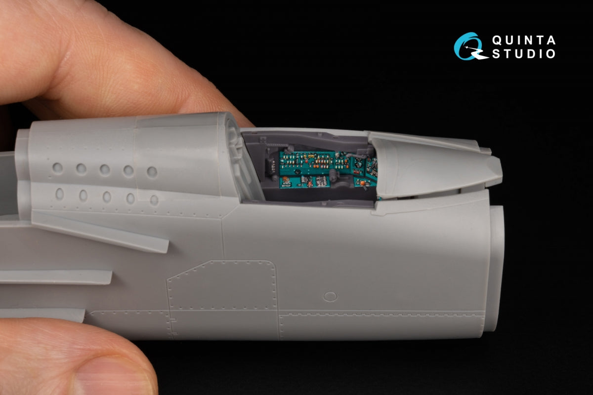 Quinta Studio QD+48557 MiG-25BM 3D-Printed &amp;amp; colored Interior on decal paper (ICM) (with 3D-printed resin parts) 1/48 – image 10