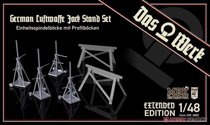 Das Werk DW4802 Ensemble de cric de la Luftwaffe allemande - Édition étendue 1/48 – image 3