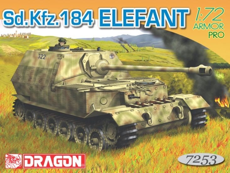 Dragon 7253 Sd.Kfz.184 Elefant 1/72