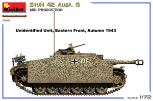 MiniArt 72115 StuH 42 Ausf. G MID PRODUCTION 1/72 – immagine 3