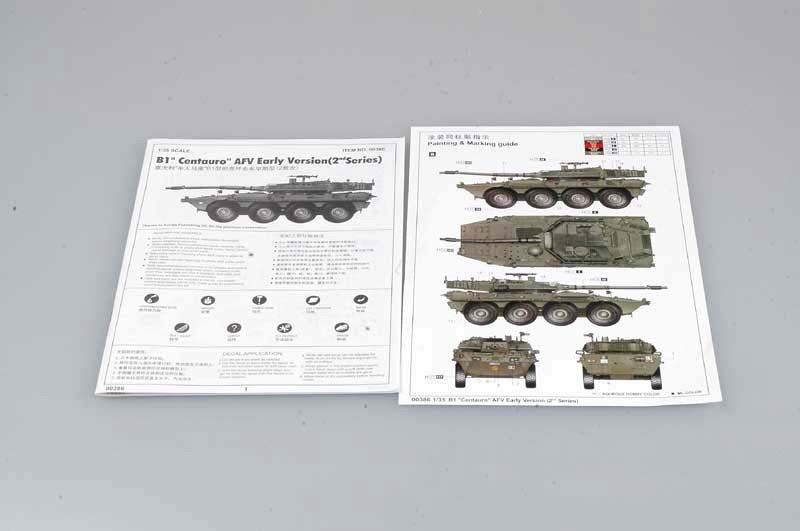 Trumpeter 00386 Italian B1 Centauro Tank Destroyer 1/35 – obrázek 9