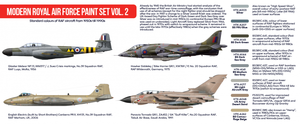 Hataka HTK-AS73 Modern Royal Air Force paint set vol. 2 (8x17ml) – obrázek 3