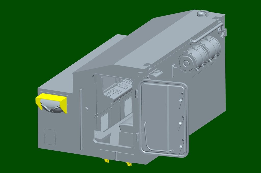 Trumpeter 01087 72V6 of 96k6 Pantsir-S1 SPAAGM BAZ-6909 1/35 – image 10