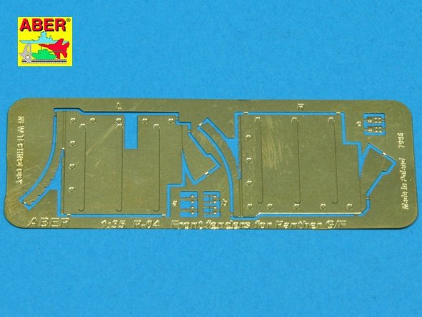 Aber R04 Ailes avant pour Panther G/F Jagdpanther (1/35)