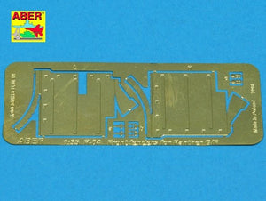 Aber R04 Front fenders for Panther G/F Jagdpanther 1/35