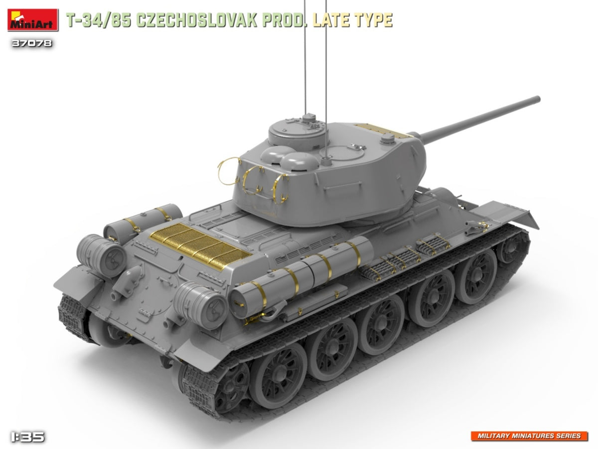 MiniArt 37078 T-34/85 Czechoslovak Prod. Late Type 1/35 – image 5