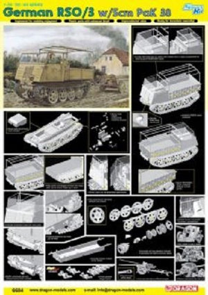 Dragon 6684 Allemand RSO/3 avec PaK 38 de 5 cm (1/35) – image 2