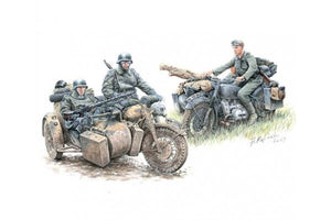 Master Box 3548F Kradschutzen: German Motorcycle Troops on the Move 1/35 – image 2