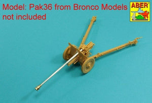 Aber 35L-166 Barrel for German 76.2mm Pak 36(r) Anti-tank Gun Fit to BRONCO model 35056 1/35 – Bild 9