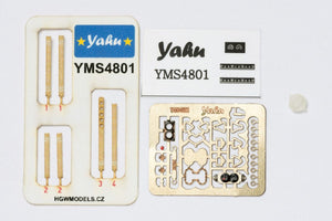 Yahu YMS4801 PZL P.11 / PZL P.24 set (Mirage) 1/48 – obrázek 2