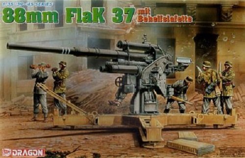 Dragon 6523 88mm Flak37 with Behelfslafette (1/35) – Bild 2
