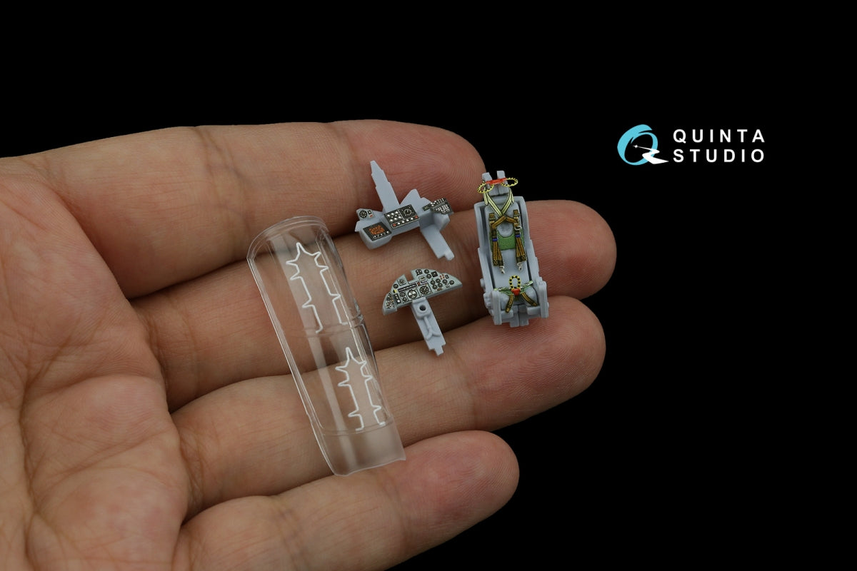 Quinta Studio QD72173 Blackburn Buccanneer S.2B Late 3D-Printed &amp;amp; colored Interior on decal paper (Airfix) 1/72 – obrázek 11