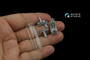 Quinta Studio QD72173 Blackburn Buccanneer S.2B Late 3D-Printed &amp;amp; colored Interior on decal paper (Airfix) 1/72 – obrázek 11