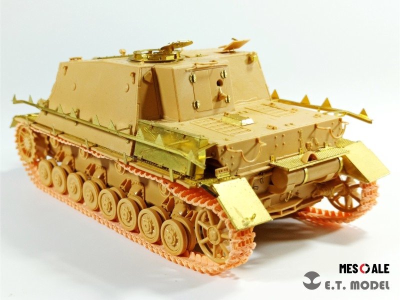 ET Model P35-011 WWII German Pz.Kpfw.III/IV Late Version (Type 6B) Workable Track (3D Printed) 1/35 – Bild 4