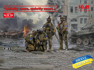 ICM 35752 « Venu en silence, reparti en silence… » Forces d’opérations spéciales d’Ukraine 1/35