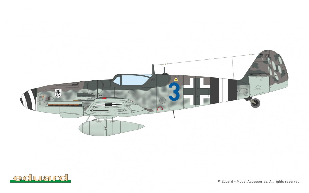 Eduard 70161 Bf 109G-14 - The ProfiPACK Edition 1/72 – imagen 5